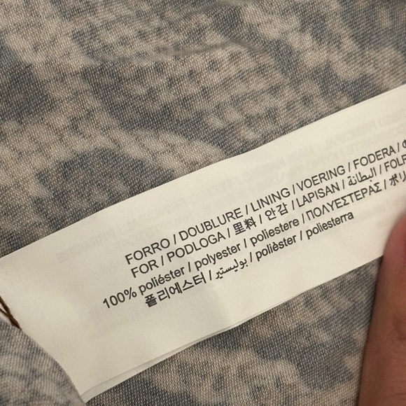 NWT Zara New Snake Skin Belted Women's Dress Size XS - Picture 14 of 16